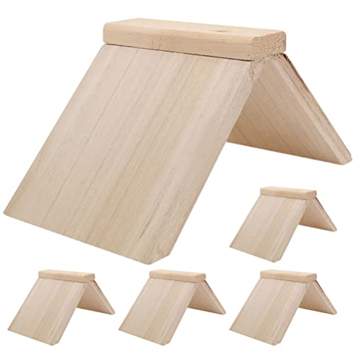 POPETPOP Papageienbarschständer 5pcs Pigeon Barch Holzständer Pigeon Spielzeughons Barch Hens Stand Rack Vogel Spielen Spielzeug für Papagei Papageien-Spielständer von POPETPOP