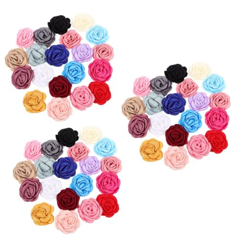 POPETPOP 60 STK Blumenhalsband Für Haustiere Blumendekor Kragenanhänger Selber Machen Sonnenblumen- Rosa Hundehalsband Zubehör Für Welpenhalsbänder Kosmetik Kätzchen Welpe Stoff von POPETPOP