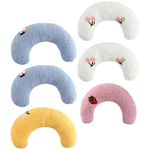 POPETPOP 6st Katzen Kissen Beruhigendes Katzenbett Kleines Katzenkissen Welpenkissen Katzen-Donut-schlafkissen Katzen-Donut-Bett Für Katzen Puppy Toys Tierkissen Gemütlich Polyester Produkt von POPETPOP