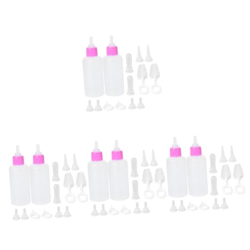 POPETPOP 8 Sets Robuste Tierfütterungsflaschen Stillflaschen Für Neugeborene Baby-tierflaschen Zum Stillen Set Mit Kleinen Tierflaschen Geeignet Für Kätzchen Welpen Katzen Und Hunde POPETPOP 8 Sets Robuste Tierfütterungsflaschen Stillflaschen Für Neugeborene Baby-tierflaschen Zum Stillen Set Mit Kleinen Tierflaschen Geeignet Für Kätzchen Welpen Katzen Und Hunde von POPETPOP