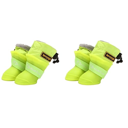 POPETPOP 8 STK wasserdichte Regenstiefel Für Haustiere Gummistiefel Für Haustiere Regenschuhe Für Hunde Regenstiefel Für Hunde Wanderschuhe Für Haustiere Pfote Kieselgel Kätzchen rutschfest von POPETPOP