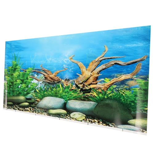 POPETPOP Aquarium Hintergrund Papier Schwamm Aquarium Luftpumpe Aquarium Kit Tanks Fisch Fisch Gefälschte Schüssel Dekoration Aquarium Kies Aquarium Zubehör Aquarium Aquarium Aquarium von POPETPOP