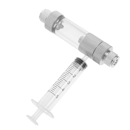 POPETPOP Optimierter Co2-tropfenprüfer für Aquarien Doppel-wasserzufuhr Co2-diffusor-regler Präzise Co2-pegelkontrolle von POPETPOP