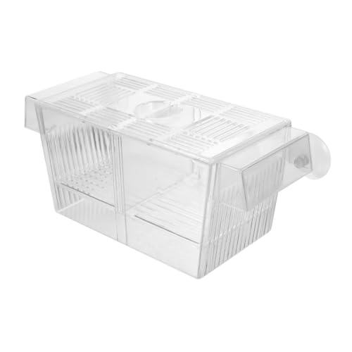 POPETPOP Box Fry Box Brutkasten Betta Aquarium Mit Trennwand Zuchttank Fischkoffer Separator Schildkröten Lebensraum Fischzuchtkoffer Aquarium Brüterei Aquarienfische Aus von POPETPOP