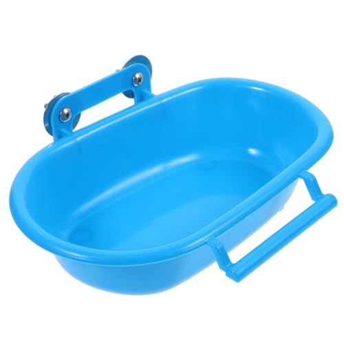 POPETPOP Box Vogelbad Vogeldusche Badewanne Papagei Badewanne Vogel Hängematte Papagei Hühnerfutterspender Vogelzubehör Wannen Nymphensittiche Motorisierter Pool Float Kolibri Sittich von POPETPOP