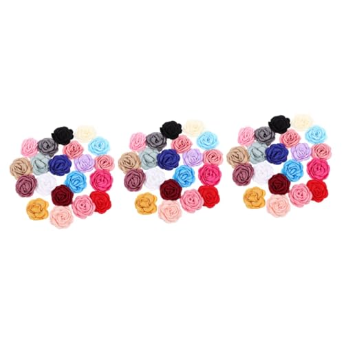 POPETPOP Chiffonblumen Basteln 60 Stück Haustier-Blumenhalsband Blumendekorationen Blumendekor Für Welpen Chiffon- Für Haustiere Hundehalsband Kleines Welpenhalsband Stoff von POPETPOP