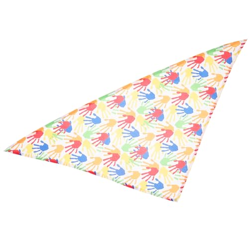 POPETPOP Dreieckstuch für Haustiere individuelles Hundebandana PIPI-Pads für Hunde Hundehalstuch Junge Welpe pet Supplies Dog Bandana Katzen-Hals- Haustier-Bandana-Ornament Polyester von POPETPOP