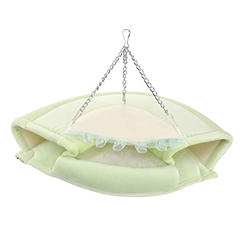 POPETPOP Schlafsack Für Kleintiere Bett Igelbett Meerschweinchenbett Hängendes Hamsterbett Kleintierbett Igel Tunnel Bett Igeltasche Warm Halten von POPETPOP