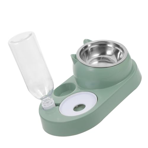 POPETPOP Essgeschirr für Haustiere pet Feeder pet Food Container automatischer Wasserspender Erhöhter Futternapf für Haustiere Hundenäpfe Hundekäfig Futterspender für Hunde Katzennäpfe von POPETPOP