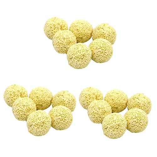 POPETPOP Filterball Für Aquarien 3 Stück 500 G/Packung Aquarium-Filterball Aquarium-Filterball Effizient Gelb Mit Dem Ball-Filterball Kugel Zum Reinigen von POPETPOP