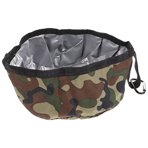 POPETPOP Futternapf Für Haustiere Hunde-Leckerli-Beutel Welpen-Trainingsbeutel Oxford-Tier-Snack-Behälter Bestes Wanderspielzeug Packungsspender Trägt Outdoor-Tarnung von POPETPOP