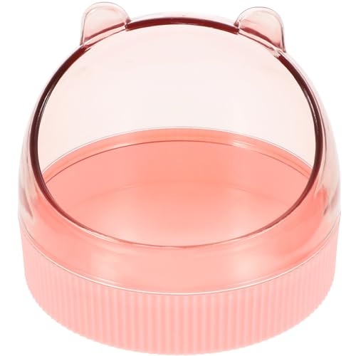 POPETPOP Futternapf Für Kleintiere Essen Hamster Kaninchen Rattenfutter Meerschweinchen Zeug Container Griff Hundenäpfe Gericht Igel-futterstation Zwingerwasser Gießen Acryl Rosa von POPETPOP