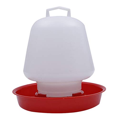 POPETPOP Babyanzug Geflügelfutter- Und Verdickte Kükenfuttermittel Und Wasserer Obere Füllung von Geflügelbrunnen Wasserspeisspender für Farmcoop- Huhn (12. 5L) Babyanzüge von POPETPOP