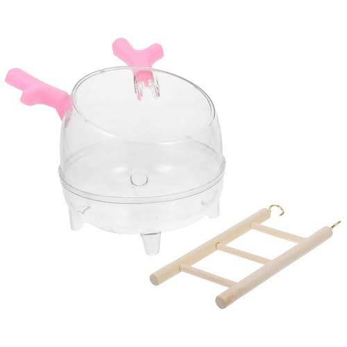 POPETPOP Hamster Badezimmer Toilette Kleiner Hamster Chinchilla-Hamster Waschbecken Hamster Heißluftfritteuse Ablassen Staubsammler Für Spezielle Hamster Haustierhamster Hölzern von POPETPOP