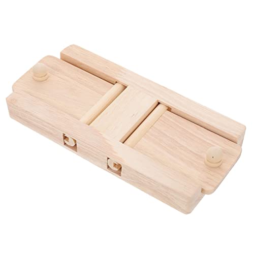 POPETPOP Hamster Futtersuche Meerschweinchenstall Kaninchen Anreicherungskäfig Kit Futter Futtersuche Hängematte Papagei Hamster Leckerlis Ratten Link Hund Holz von POPETPOP