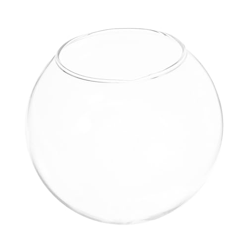 POPETPOP Hamster Nest Aus Glas Sandbehälter Für Meerschweinchen Schlafnest Für Hamster Hamsterhöhlen Glas Badehaus Aus Chinchilla-Glas Sandbad Für Lebewesen Igelhausnest Hamsterhaus 10cm von POPETPOP