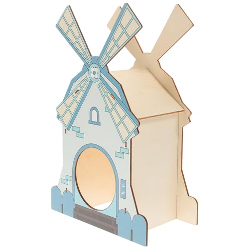 POPETPOP Hamster-windmühlenhaus Versteck Stabiles Rattenhaus Treppe Für Den Innenkäfig Spiel- Und Schlafbereich Für Kleintiere Bezaubernd Sicher Für Haustiere POPETPOP Hamster-windmühlenhaus Versteck Stabiles Rattenhaus Treppe Für Den Innenkäfig Spiel- Und Schlafbereich Für Kleintiere Bezaubernd Sicher Für Haustiere von POPETPOP