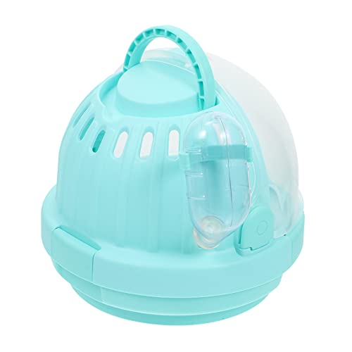 POPETPOP Hamster aus Käfig Hamstertasche tragbar Hamster-Igel-Reisetasche Reisekäfig für Ratten Tor Hamster transportbox Hasen transportbox Haustierkäfig im Freien Hamsterkäfig pp Green von POPETPOP