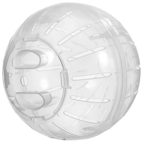 POPETPOP Hamsterball 4. 7 Zoll Hamsterrad Transparenter Hamster-Laufball Hamster-Gymnastikball Für Hamster Meerschweinchen von POPETPOP