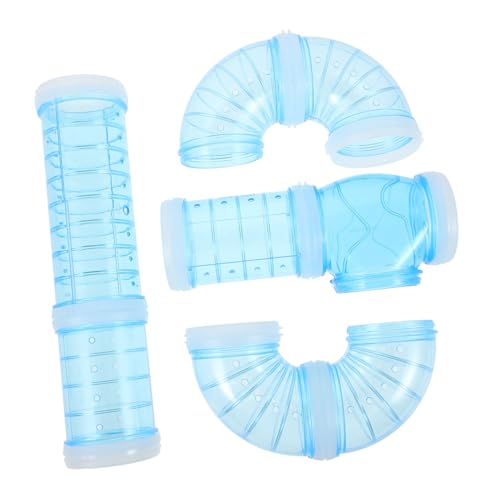 POPETPOP Hamster Zubehör Knete Zubehör Knete Zubehör Hamstertunnel für Frettchen Hamstertunnel Hamsterschl? Hamsterschl? K?fig Hamsterschl? Sport Set Sport Set Knete Zubehör von POPETPOP