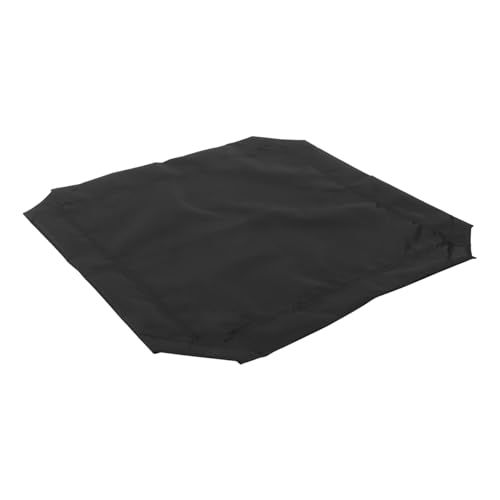 POPETPOP Haustier Bett Mesh Hochbett Für Hunde Im Freien Rahmen Für Hundebett Haustier Trockner Hundebett Waschbar Atmungsaktiv Große Hundehütte Outdoor-Bett Für Hunde Welpenbett Black Netz von POPETPOP