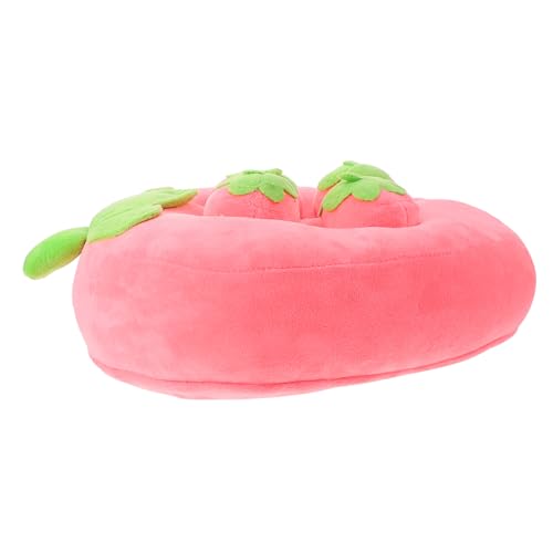 POPETPOP Haustier schnüffeln Welpen Schnüffelmatte Futtersuchspielzeug für Haustiere Hund zahnbürste schnüffelteppich Dog Toy Welpen-Trainingsspielzeug schnüffelmatte für Hunde Plüsch Rosa von POPETPOP