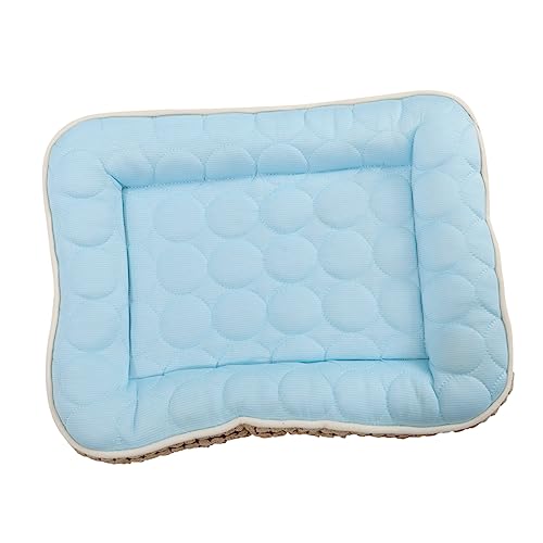 POPETPOP Haustiermatte Chill Pad Für Hunde Sommerschlafmatte Für Hunde Kühlendes Hundebett Kälteunterlage Für Hunde Katze Kühlbett Hund Kühlmatte Großer Hund Baumwolle Frühling Und Sommer von POPETPOP