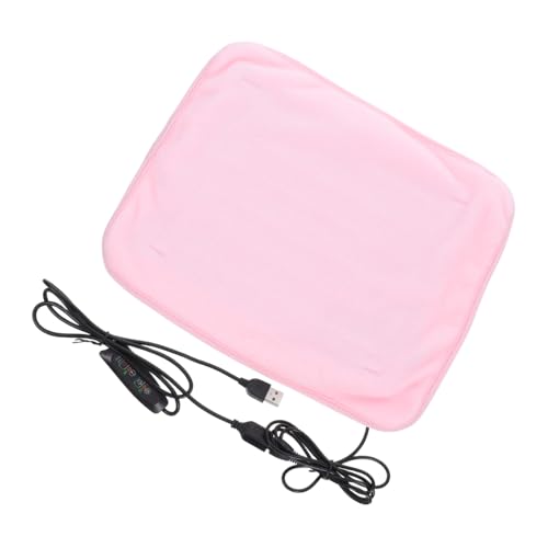 POPETPOP Heizkissen Für Haustiere Frosch-heizkissen Katze Heizmatten Katzen Wärmebett Elektrische Wärmekissen Winterbett Für Hunde Elektrische Pads Für Haustiere Wärmedecke Rosa Polyester von POPETPOP