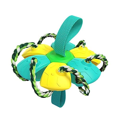 POPETPOP Hund Dog chew Toy hundekauspielzeuge hundeschüssel Dogs Toys Spielzeugbälle für Hunde federnd Hund Fliegender Ball tragbares fliegendes Abs von POPETPOP