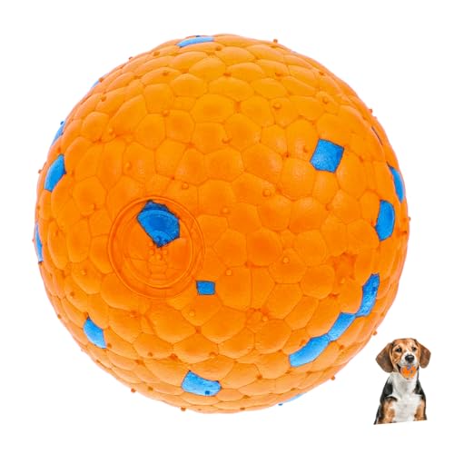 POPETPOP Hund Kaut Spielzeugball Unverwüstliche Hundebälle Hundespielzeug Groß Kleine Hundebälle Riesentennis Für Hunde Hundespielzeug Fußball Kauspielzeug Für Kleine Hunde Hundegrube Gummi von POPETPOP