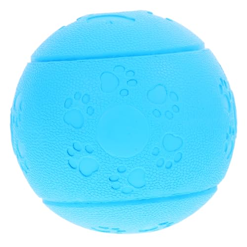 POPETPOP Kauspielzeug Für Hunde Leckerli-Spender Für Hunde Zahnspielzeug Für Welpen Hundespielzeug Für Kleine Hunde Leckerbissen Für Haustiere Hundebälle Beißspielzeug Pet-Ball Gummi Puzzle von POPETPOP