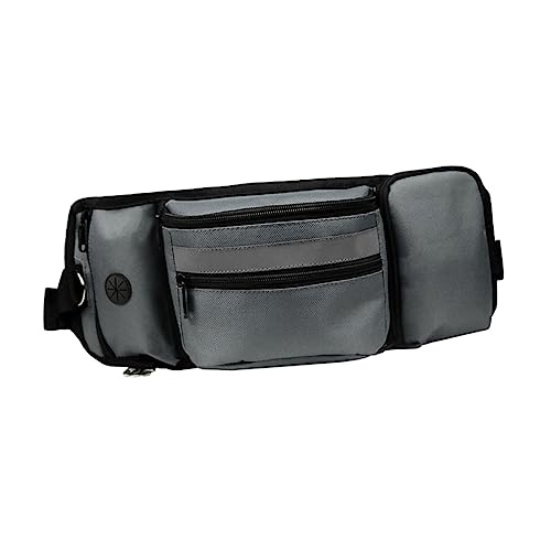 POPETPOP Hundespaziertasche Trainingstasche Welpen-trainingsset Gürteltasche Für Das Hundetraining Hundefutterbeutel Hundeunterlagen Outdoor-hundetrainingstasche Aluminiumlegierung Black von POPETPOP