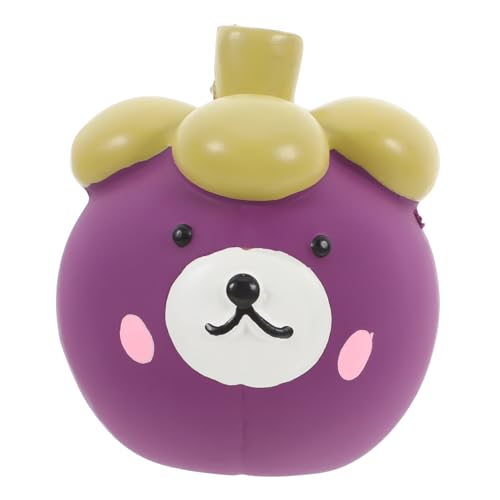 POPETPOP Hundespielzeug Mit Latex-Sound Ballspielzeug Für Hunde Kleines Hundespielzeug Mini-kleiderbügel Kabelbinder Für Babys -kleiderbügel Spielzeugball Emulsion Violet von POPETPOP