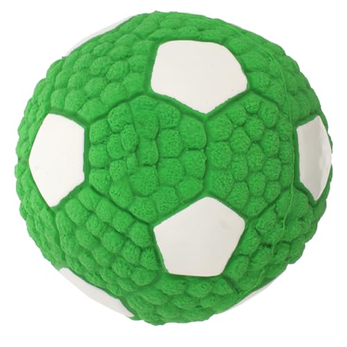 POPETPOP Hundespielzeugball Interaktives Ballspielzeug für Hunde Hund quietscht Kauer Hundekauen knete chew Toy Hundeball Interaktives für Haustiere Gummi Light Green von POPETPOP