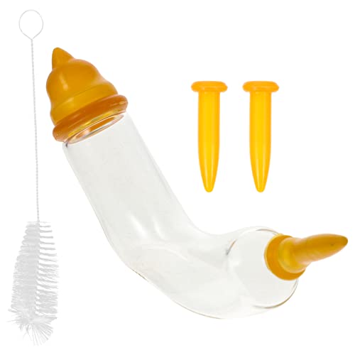 POPETPOP Mini Pet Nurse Fläschchen Set 10Ml Kätzchen Fläschchen Katzenmilch Feeder Mit Kleintiere Wasser Feeder Welpen Medizin Tropfer Katzenmilch Fläschchen von POPETPOP