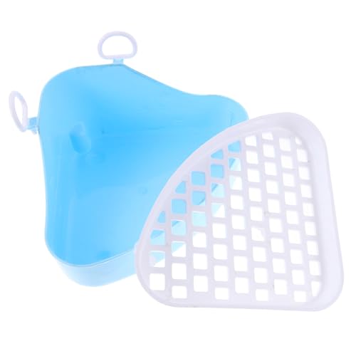 POPETPOP Kaninchen Dreieck Toilette Trainer Kleintier Ecken Toilettenschale Für Hamster Und Kaninchen Litter Box Für Käfige Und Haustierbedarf von POPETPOP