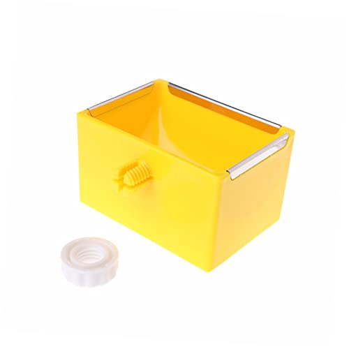 POPETPOP Futternapf Zum Aufhängen Für Käfig Napf Futter- Und Wasserspender Mit Bolzenhalter Stabil Für Katzen Hunde Vögel Papageien Gelb POPETPOP Futternapf Zum Aufhängen Für Käfig Napf Futter- Und Wasserspender Mit Bolzenhalter Stabil Für Katzen Hunde Vögel Papageien Gelb von POPETPOP