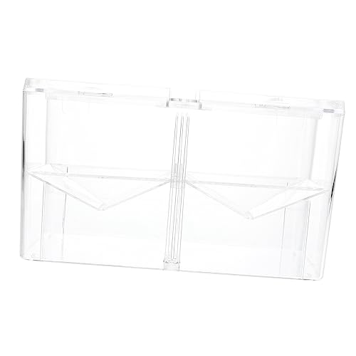 POPETPOP Kasten Betta-Box Fischbecken An Der Wand Montiert Betta-Aquarium Bausatz Blinde Kästen Tank Fischteiler Für Aquarium Aquarien Netz Aquarium Groß Futterspender Kiste Abs Transparent von POPETPOP