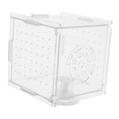 POPETPOP Kasten Isolationsbox Für Aquarien Zuchtnetz Für Aquarium Mini-zuchtaquarium Fischnetz-Isolierung Garnelenzucht Aquarium-trennwand Fisch Großer Zuchtkäfig Acryl Transparent von POPETPOP