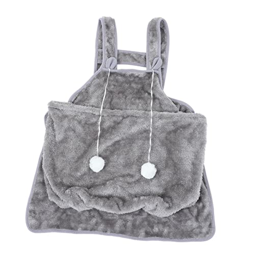 POPETPOP Katzen Tasche Tragetuch Für Haustiere Kleine Hundetasche Katze Schlafsack Känguru Tasche Atmungsaktive Schlafschürze Für Haustiere Welpe Kätzchen Tragbar Reisen Korallenvlies von POPETPOP