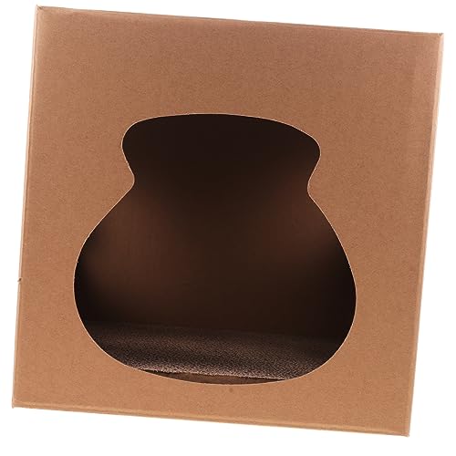 POPETPOP Katzenhaus Aus Karton Mit Kratzkissen – Katzenkratzbrett Aus Karton Katzenspielzeugkiste Leicht Und Dekorativ Katzenhaus Für Den Innenbereich POPETPOP Katzenhaus Aus Karton Mit Kratzkissen – Katzenkratzbrett Aus Karton Katzenspielzeugkiste Leicht Und Dekorativ Katzenhaus Für Den Innenbereich von POPETPOP