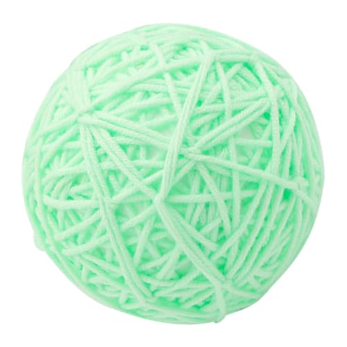 POPETPOP Katzenspielzeugball Kratzbaum Für Kätzchen Katzenbälle Mit Glöckchen Im Inneren Papageienkäfig Glocke Ballspielzeug Für Katzen Hundespielzeugball Katzenkratzball Bommel Singen Garn von POPETPOP