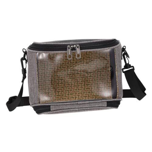 POPETPOP Kleintier-Schultertasche Meerschweinchen Träger Tragbarer Rattenträger Reisetasche Für Hamster Atmungsaktive Hamstertrage Reise Hamster Trage Hamstertragetasche Oxford-Stoff von POPETPOP