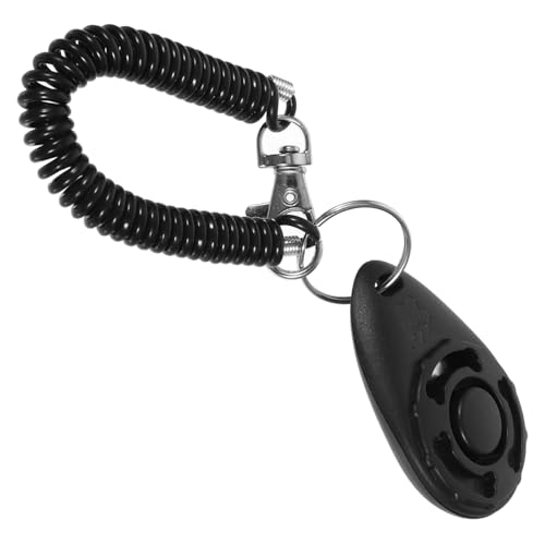 POPETPOP Klicker Für Haustiertraining Trainingsgeräte Für Welpen Clicker Zum Katzentraining Clickertraining Für Katzen Hundeklicker Trainingsklicker Für Welpen Clicker Für Hunde Black Abs von POPETPOP