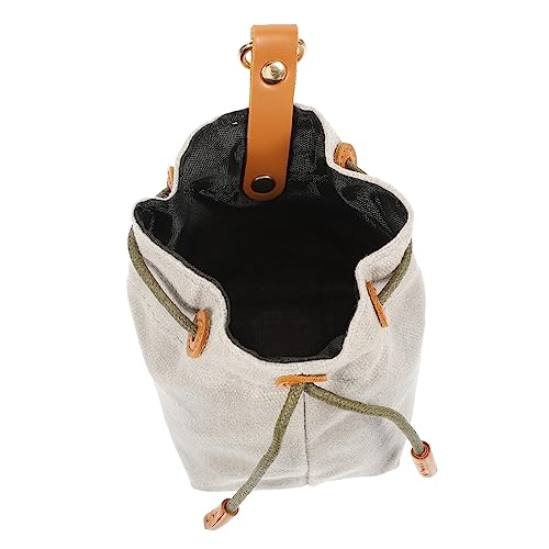 POPETPOP Snacktasche für Hunde Im Freien Tragbare Leckerli-Tasche mit Schnalle Hochwertiges Canvas-Material Sicher für Snacks von POPETPOP