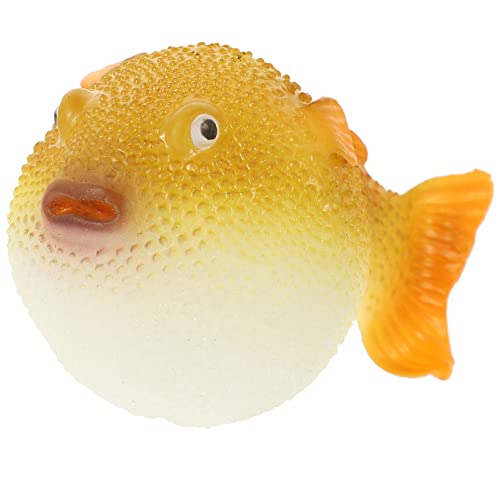 POPETPOP Leuchtender Puffer Aquarium Dekoration, fluoreszierender Simulation Puffer Cool Fish Tank, Fish Tank Dekoration, Fake Fish Aquarium von POPETPOP