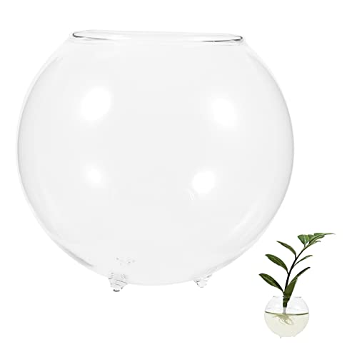 POPETPOP Micro-Landschaftsvase hochzeitsdeko hochzeitsdeco wohnaccessoires innenbrunnen Terrarium nebler Fischfutter Aquariumheizung Anlage transparente Aquarienschale Fischglas aus Glas von POPETPOP