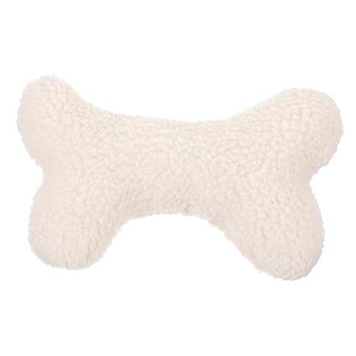 POPETPOP Plüsch-hundespielzeug Hundespielzeug Aus Fleece Lustiges Kauspielzeug Weihnachts-quietschknochen Kauknochen Für Hunde Quietschendes Hundespielzeug Kleiner Hund Schmecken Sherpa von POPETPOP