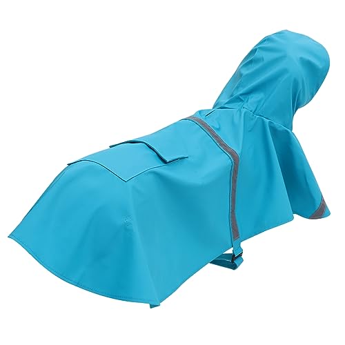 POPETPOP Regenmäntel Für Hunde Regenjacke Für Hunde Welpenkleidung Regenjacke Für Haustiere Hunderegenjacken Für Große Hunde Regenjacken Für Hunde Ponchos Hundeponcho Mantel Pu Großer Hund von POPETPOP