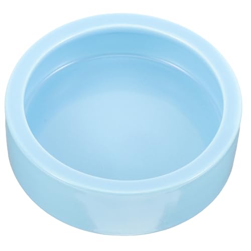 POPETPOP Rutin-hühnerfutter Futtermittel Für Hühner Grübler Schüssel Meerschweinchen Wassernapf Container Huhn Wasserspender Für Kaninchen Vogel Wasserschale Küken Hamster Sky-Blue Keramik von POPETPOP